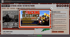 Desktop Screenshot of frack-off.org.uk